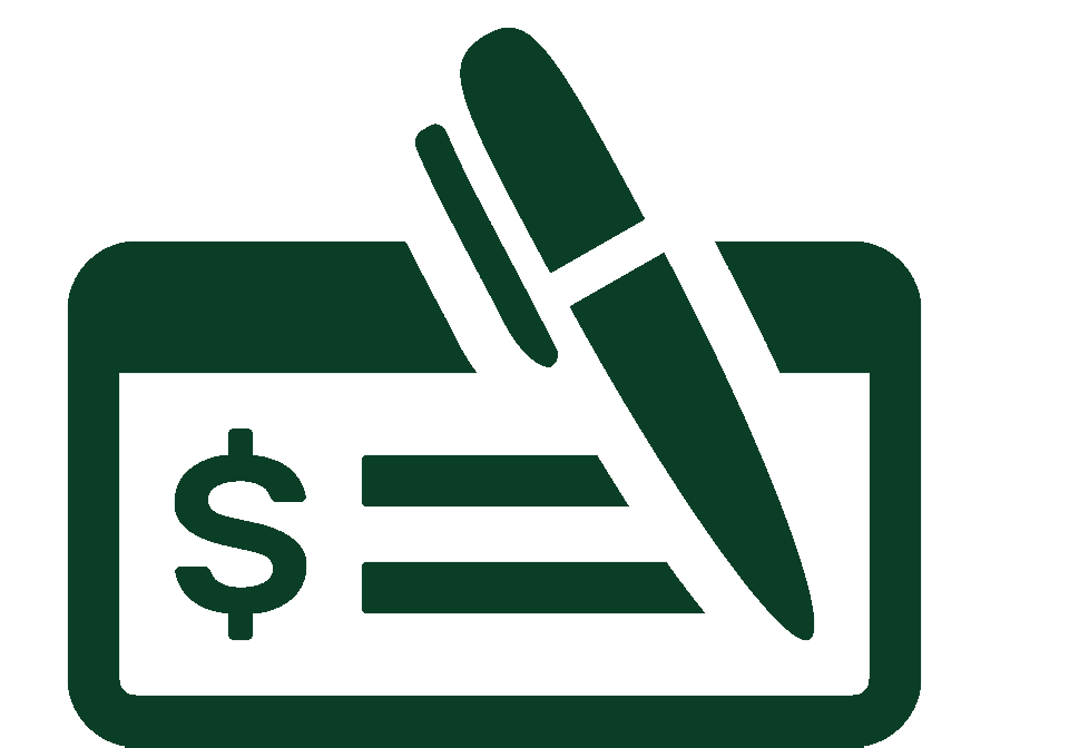 Written Check Icon